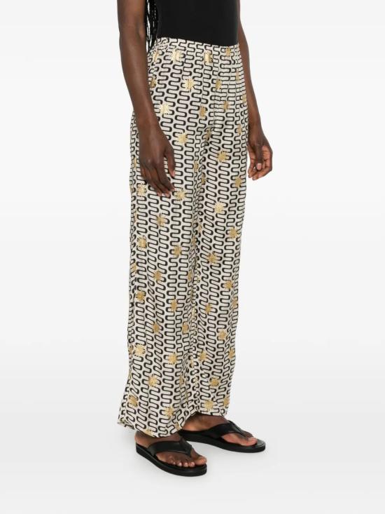 26SS 선드레스 팔라초 팬츠 R260044BCOQUELICOTPANTSYMIBLACK Beige - SUNDRESS