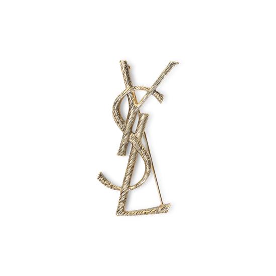 26FW 생로랑 브로치 670466 Y1500 8069 DORE VIEILLI - SAINT LAURENT