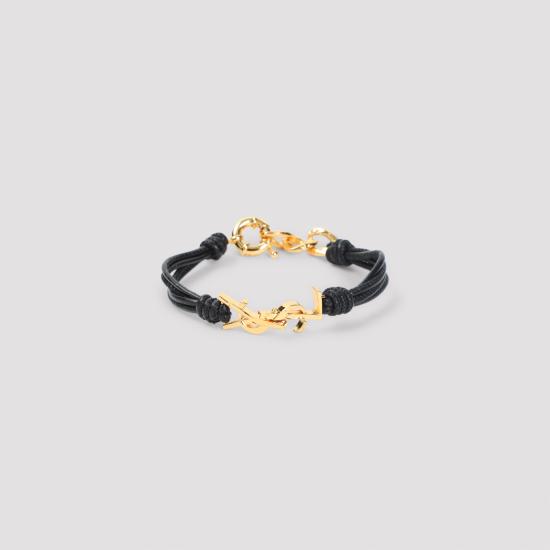 26FW 생로랑 팔찌 850567 AAF9R 1000 NERO