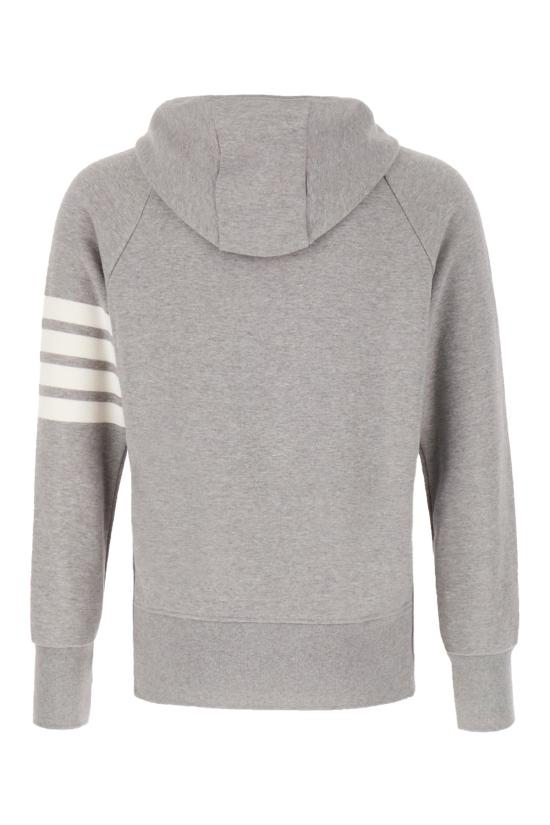 26FW 톰브라운 클래식 루프백 4바 풀 지퍼 후디 MJT022H00535 068 Grigio - THOM BROWNE