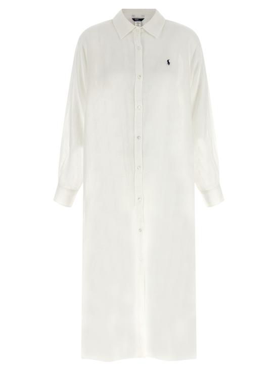 26SS 폴로 랄프로렌 롱 원피스 21564379CREAM White