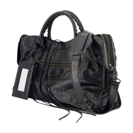 26FW 발렌시아가 르 시티 백 865760 2ACFH 1000 black - BALENCIAGA