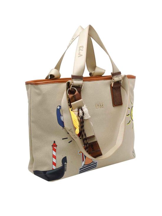 26SS 브이73 토트백 73BS9TZ01CBEIGECUOIO Beige - V73