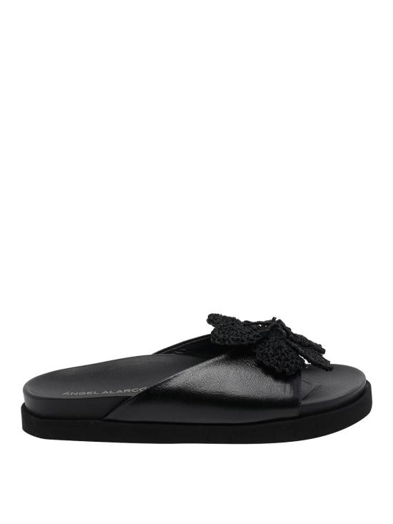 26SS 엔젤 알라르콘 뮬/슬리퍼 26087BIONEGRO Black