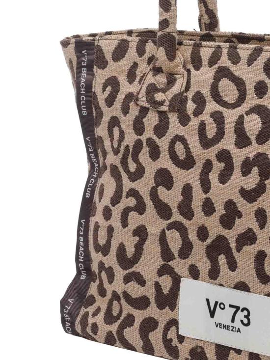 26SS 브이73 토트백 73BS9MV02MBEIGEMORO Brown - V73