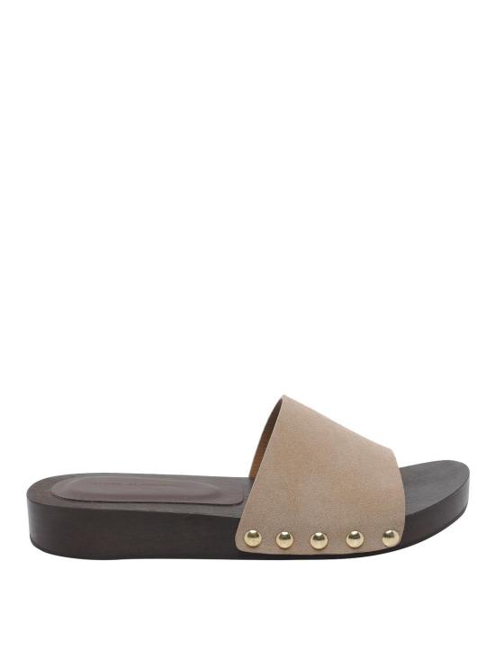 26SS 엔젤 알라르콘 뮬/슬리퍼 26098WD2SUEDEGRANO Beige