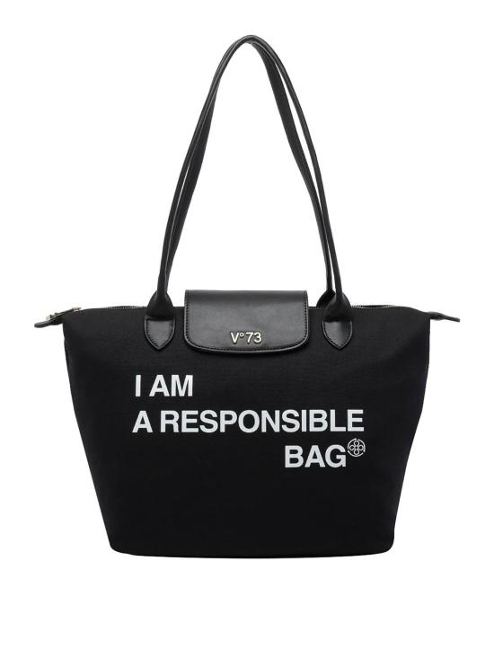 26SS 브이73 토트백 73BS9N001NERO Black