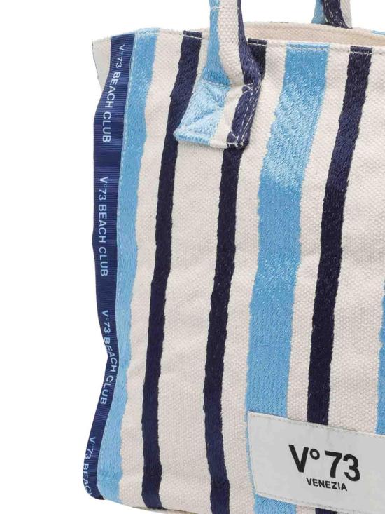 26SS 브이73 토트백 73BS9MV02RAZZURMULTIC Blue - V73