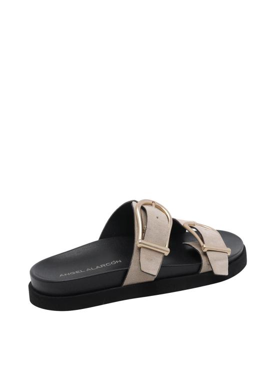 26SS 엔젤 알라르콘 뮬/슬리퍼 26090BIOLONDONBEIGE Beige - ANGEL ALARCON