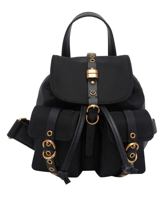 26SS 핑코 백팩 106053A358Z99Q Black
