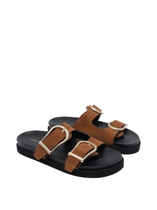 26SS 엔젤 알라르콘 뮬/슬리퍼 26090BIOLONDONBROWN Brown - ANGEL ALARCON