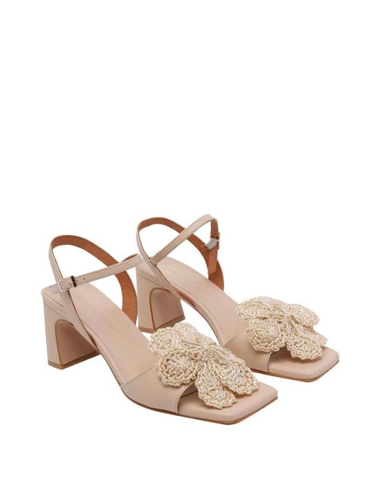 26SS 엔젤 알라르콘 힐/펌프스 26035528QSETADUNA Beige - ANGEL ALARCON