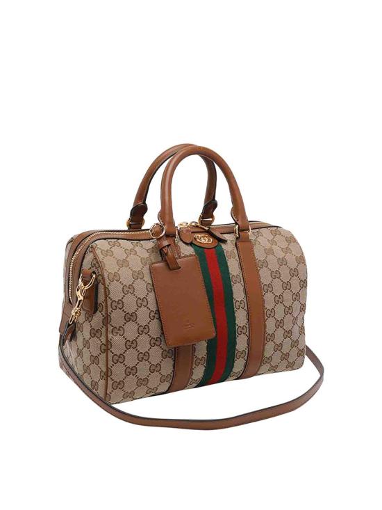26SS 구찌 오피디아 미디움 보스턴 백 857595FAFUF9870 Brown - GUCCI