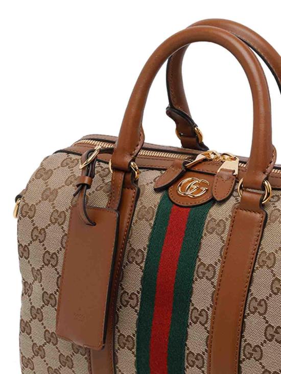 26SS 구찌 오피디아 미디움 보스턴 백 857595FAFUF9870 Brown - GUCCI