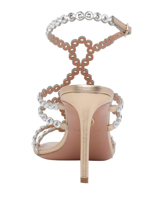 26SS 아쿠아주라 힐/펌프스 MRUMIDS0NPLSOG Gold - AQUAZZURA