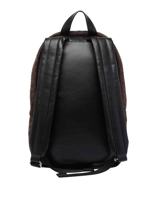 26FW 보테가베네타 인트레치아토 스웨이드 백팩 828117V1QEC2609 Brown - BOTTEGA VENETA