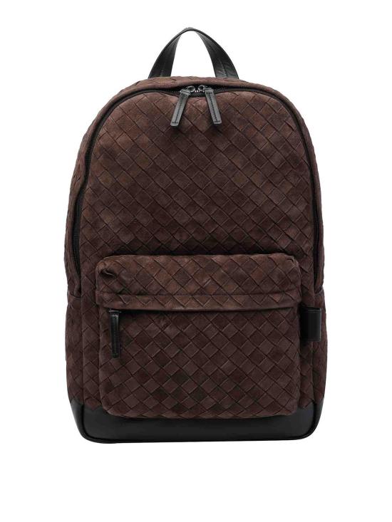26FW 보테가베네타 인트레치아토 스웨이드 백팩 828117V1QEC2609 Brown