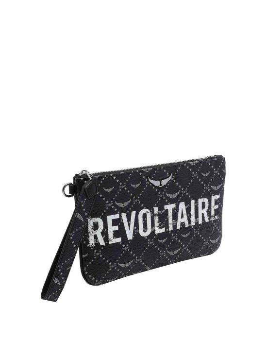 26SS 자딕앤볼테르 클러치/파우치 LWSG03802011 Black - ZADIG & VOLTAIRE