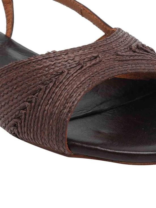 26SS 엔젤 알라르콘 샌들 26069638ACORDELATESTA Brown - ANGEL ALARCON