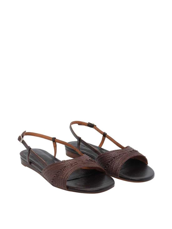 26SS 엔젤 알라르콘 샌들 26069638ACORDELATESTA Brown - ANGEL ALARCON