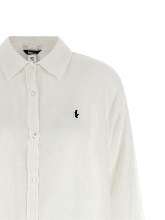26SS 폴로 랄프로렌 미디 원피스 21564379CREAM - POLO RALPH LAUREN