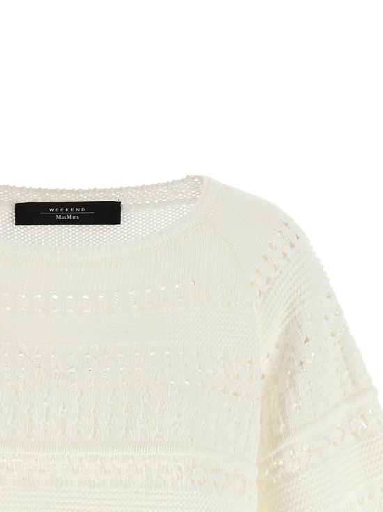 26SS 위켄드막스마라 스웨터 2615361033600001 White - WEEKEND MAX MARA