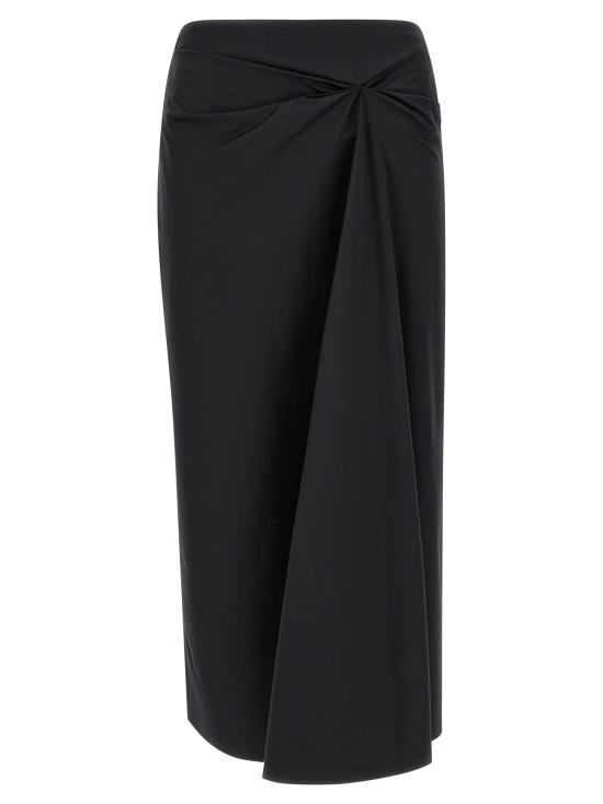 26SS 막스마라 미디 스커트 2611101012600002 Black