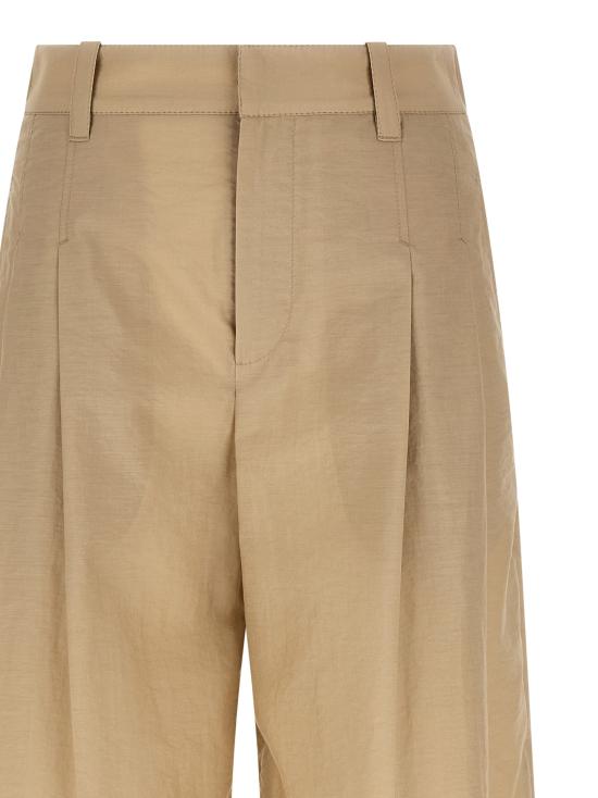 26SS 브루넬로 쿠치넬리 팔라초 팬츠 M0F79P9189C9195 Beige - BRUNELLO CUCINELLI