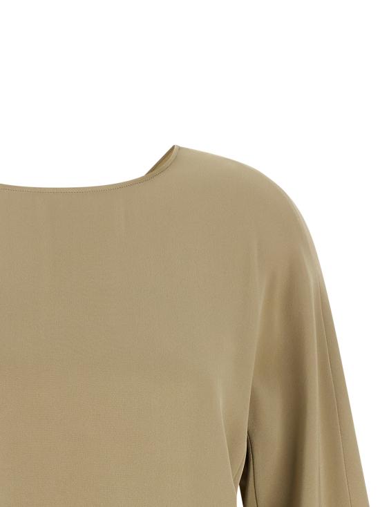 26SS 막스마라 반팔 티셔츠 2611191014600010 Beige - MAX MARA