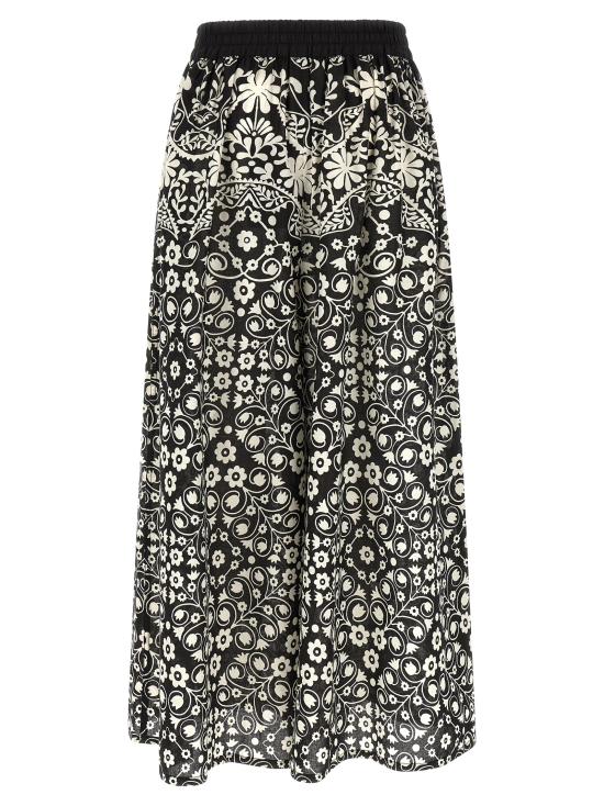 26SS 위켄드막스마라 팔라초 팬츠 2615131013600001 White Black - WEEKEND MAX MARA