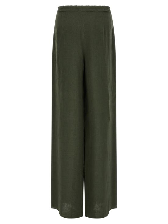 26SS 막스마라 스튜디오 팔라초 팬츠 2616131042600030 Green - MAX MARA STUDIO