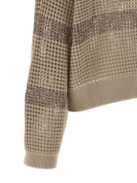 26SS 브루넬로 쿠치넬리 스웨터 M58772810CKH72 Gray - BRUNELLO CUCINELLI