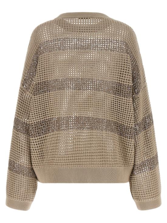 26SS 브루넬로 쿠치넬리 스웨터 M58772810CKH72 Gray - BRUNELLO CUCINELLI