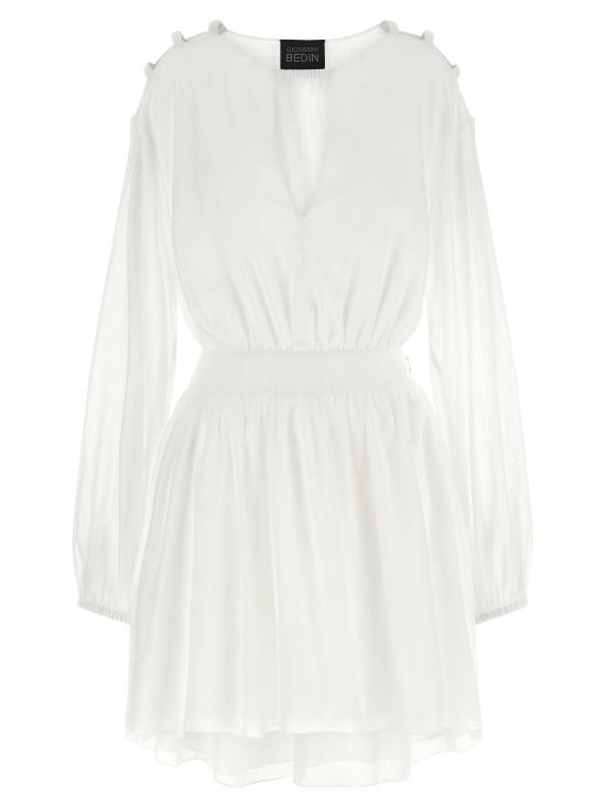 26SS 지오바니 베딘 숏 원피스 GBSS26507CBIANCO White