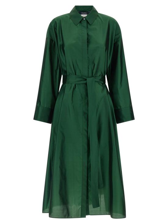 26SS 에스막스마라 롱 원피스 2619221043600007 Green
