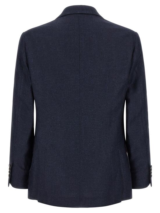 26SS 브루넬로 쿠치넬리 수트 세트 MZ403LDTH5C038 Blue - BRUNELLO CUCINELLI