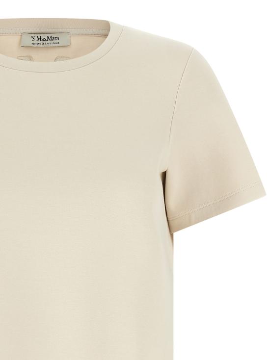 26SS 에스막스마라 반팔 티셔츠 2619971023600009 Beige - 'S MAX MARA