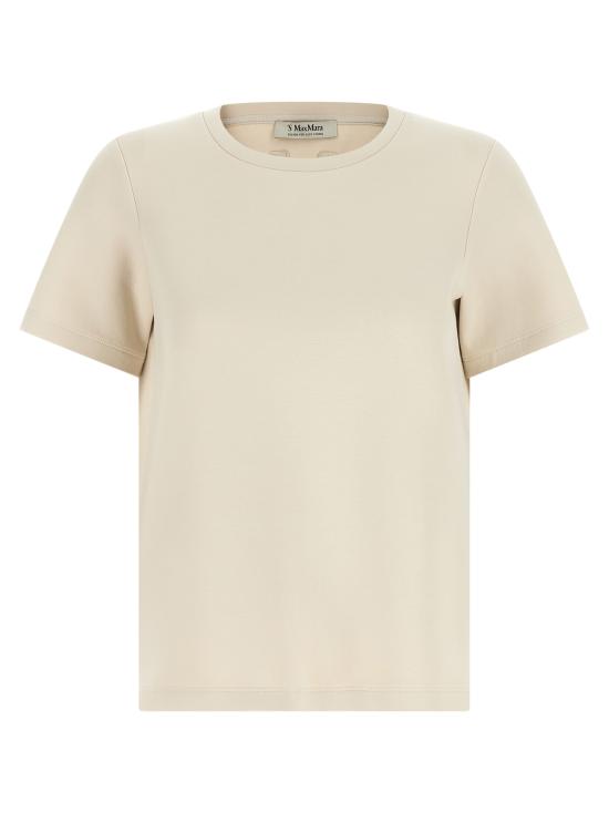 26SS 에스막스마라 반팔 티셔츠 2619971023600009 Beige