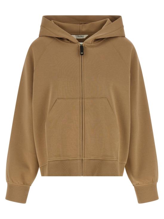26SS 에스막스마라 후드 티셔츠 2619921033600003 Beige