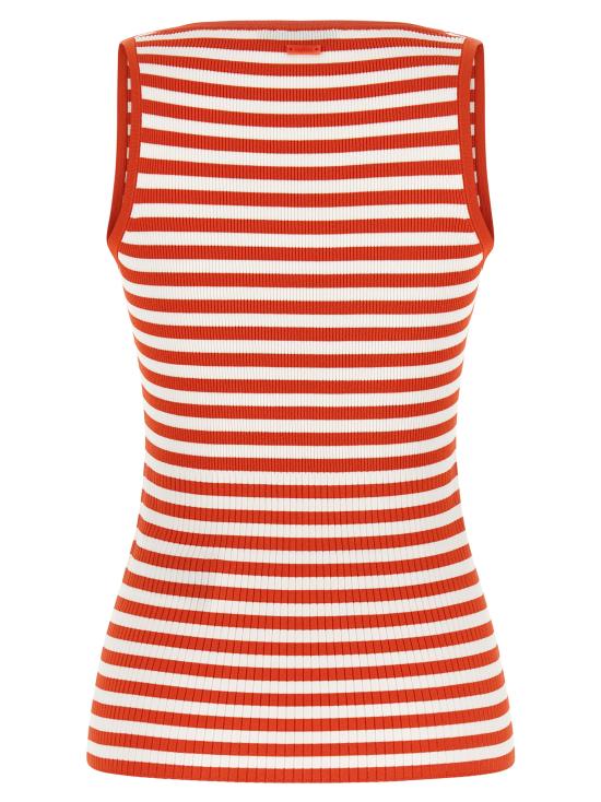 26SS 막스마라 기로 비스코스 탱크 탑 2611361032600019 Red - MAX MARA