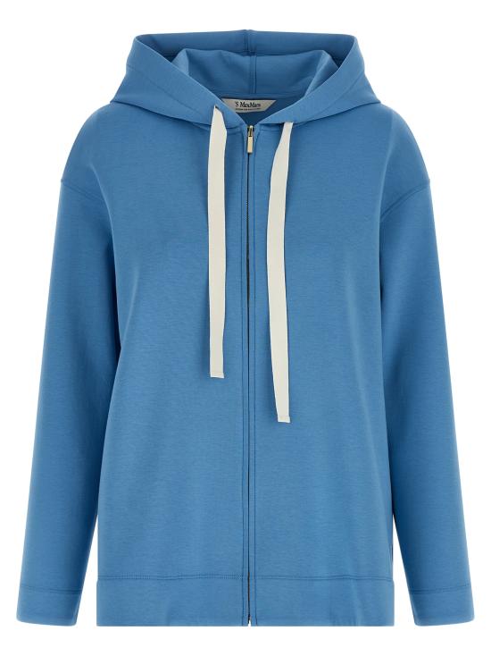 26SS 에스막스마라 후드 티셔츠 2619921013600004 Light Blue