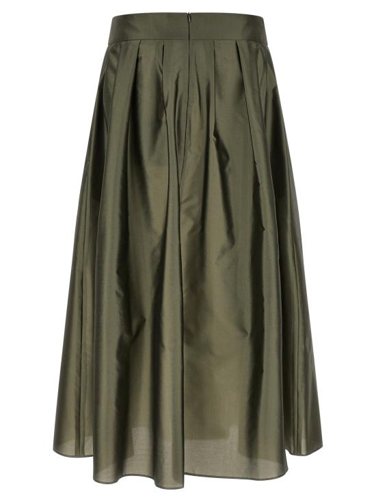 26SS 에스막스마라 에페토 폴리 스커트 2619101013600004 Green - 'S MAX MARA