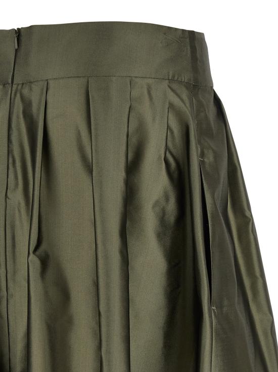 26SS 에스막스마라 에페토 폴리 스커트 2619101013600004 Green - 'S MAX MARA