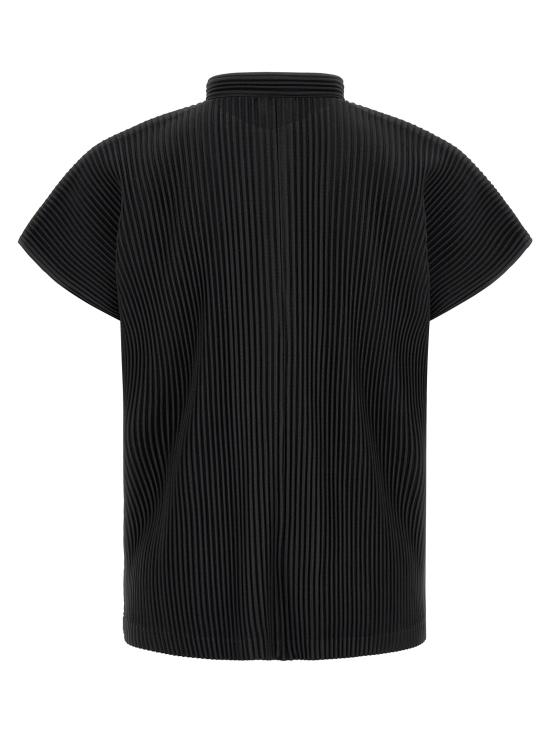 26SS 옴므 플리세 이세이 미야케 반팔 셔츠 HP66JJ04215 Black - HOMME PLISSE' ISSEY MIYAKE