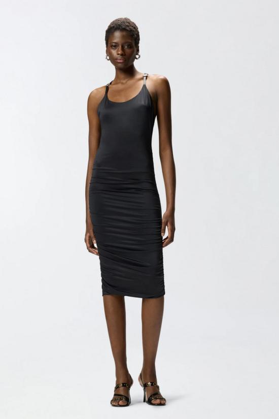 26SS 핑코 롱 원피스 106953A3C1Z99 Black - PINKO