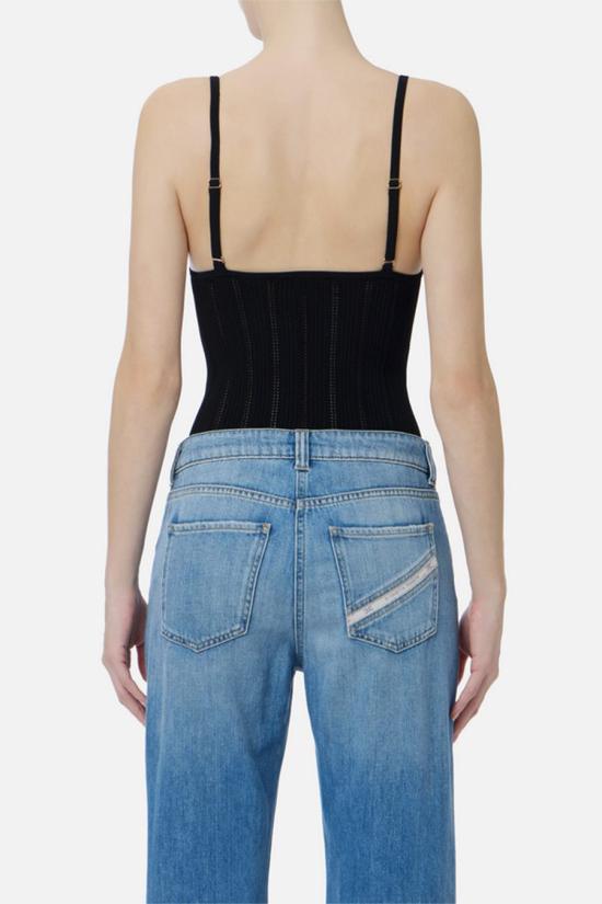 26SS 엘리자베타프랜치 민소매 티셔츠 BK85B62E2110 Black - ELISABETTA FRANCHI