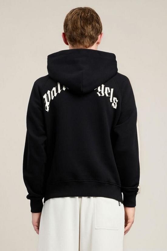 26SS 팜앤젤스 후드 티셔츠 PMBB17QS26FLE001 Black - PALM ANGELS