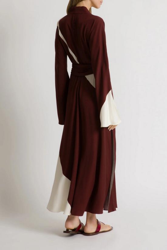 26SS 알베르타 페레티 롱 원피스 A0471 01511074 Brown - ALBERTA FERRETTI