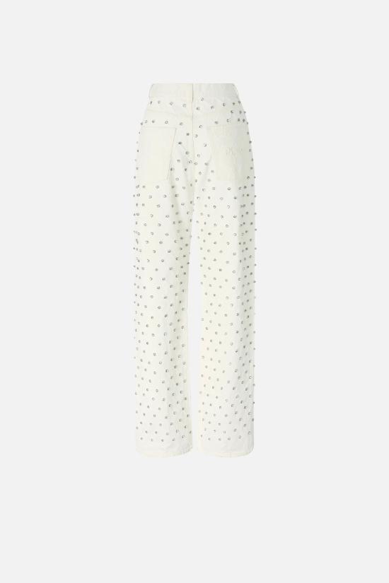 26SS 핑코 데님 팬츠 101733A3D9Z05 White - PINKO