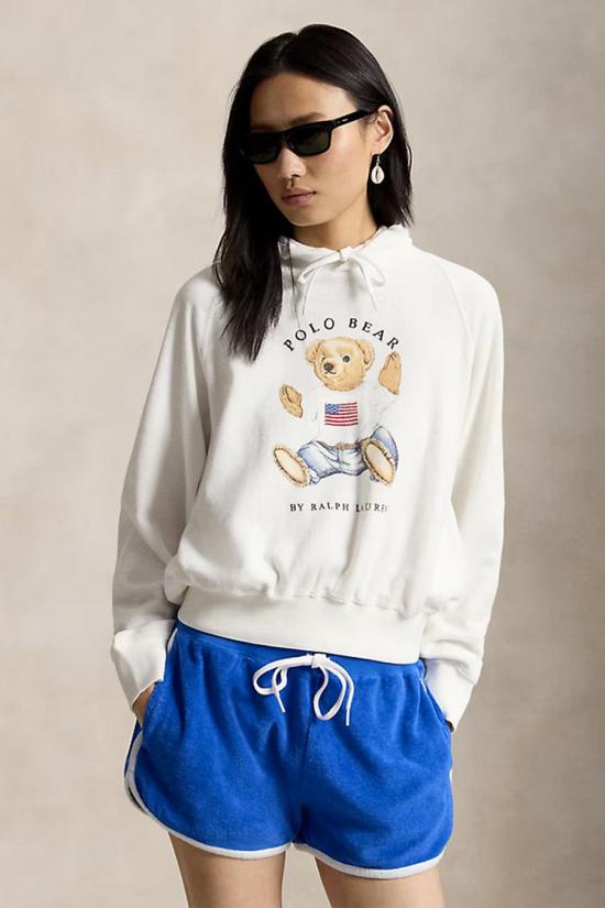 26SS 폴로 랄프로렌 후드 티셔츠 211A12745001 White - POLO RALPH LAUREN